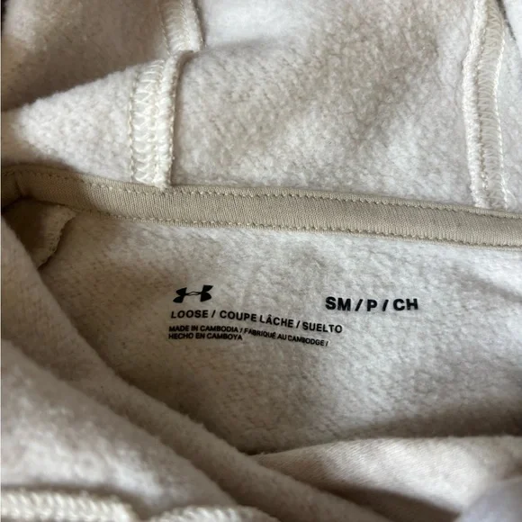 UA Cream Hoodie - Picture 5 of 5
